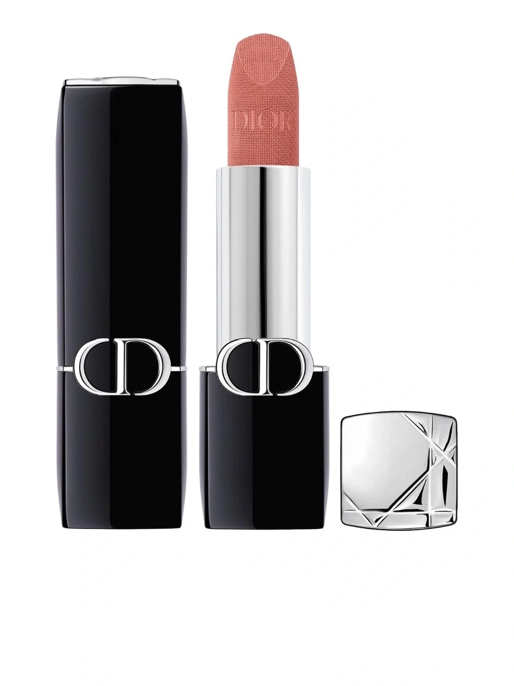 Dior Rouge Dior Lipstick Longwear Velvet Matte in Shade 100 Nude Look
